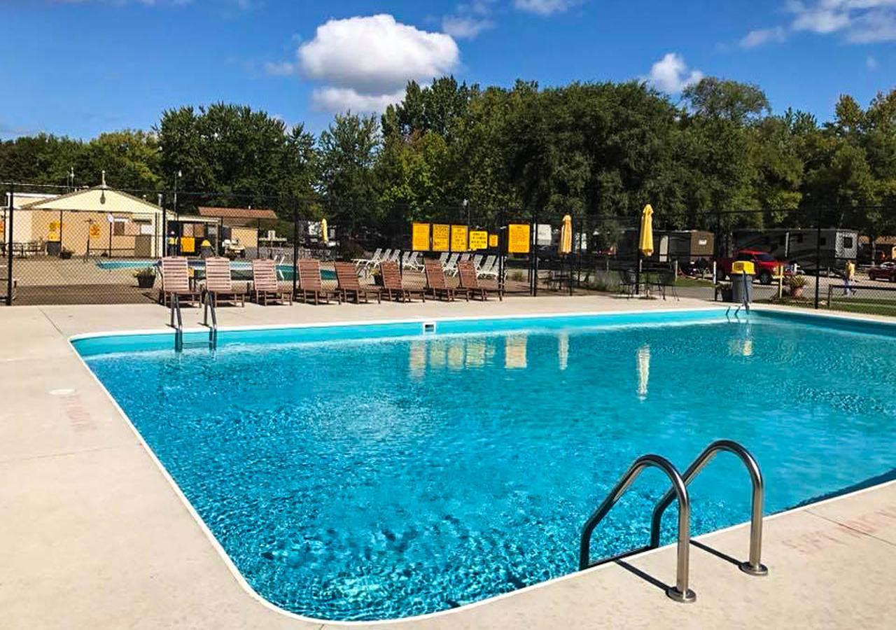 Sandusky Koa Holiday Campground Hotel Bagian luar foto